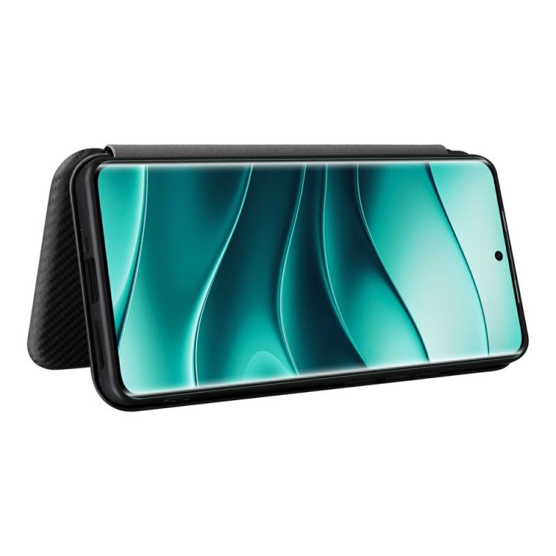 Flip Kotelot Xiaomi Redmi Note 14 Pro 5g Włókno Węglowe Etui Ochronne