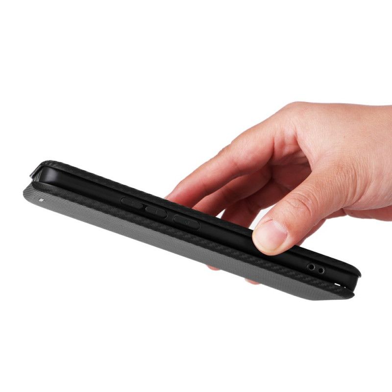 Flip Kotelot Xiaomi Redmi Note 14 Pro 5g Włókno Węglowe Etui Ochronne