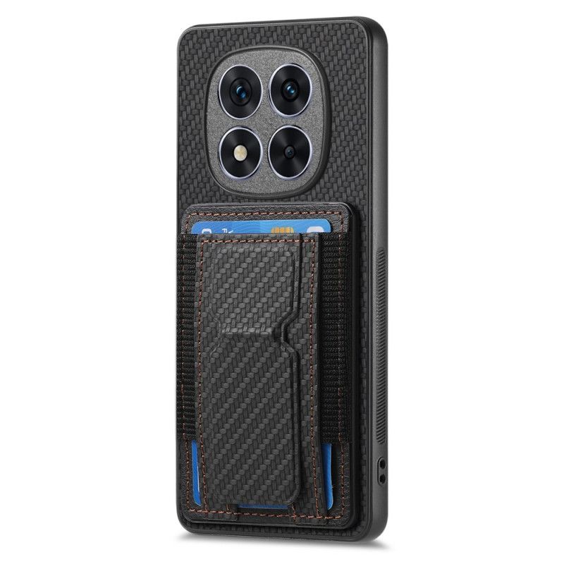 Futerały Xiaomi Redmi Note 14 Pro 5g Etui Na Telefon Podstawka I Uchwyt Na Karty Z Włókna Węglowego