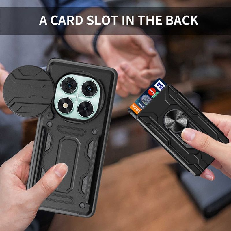 Futerały Xiaomi Redmi Note 14 Pro 5g Etui Na Telefon Przesuwana Osłona Aparatu I Podstawka