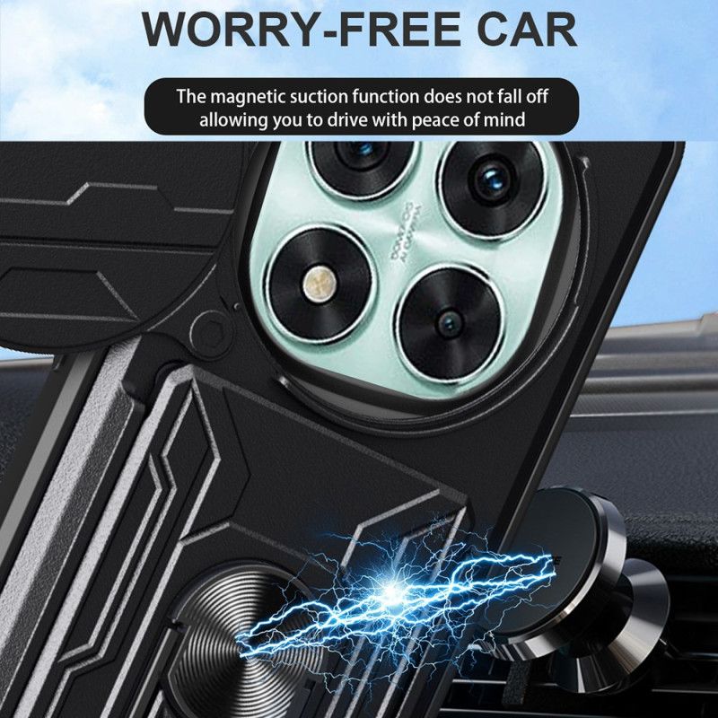 Futerały Xiaomi Redmi Note 14 Pro 5g Etui Na Telefon Przesuwana Osłona Aparatu I Podstawka