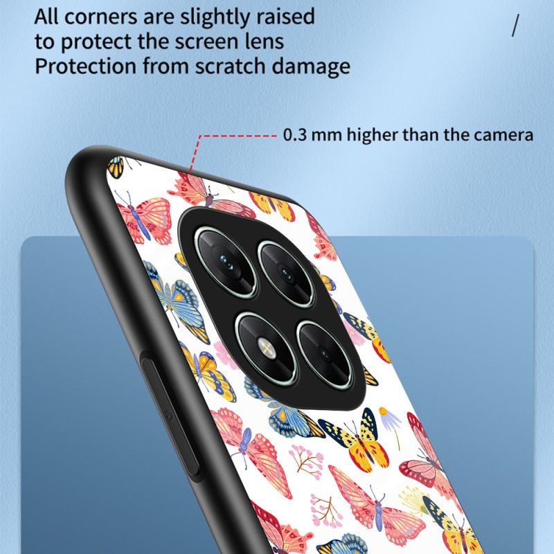 Futerały Xiaomi Redmi Note 14 Pro 5g Etui Na Telefon Seria Motyli