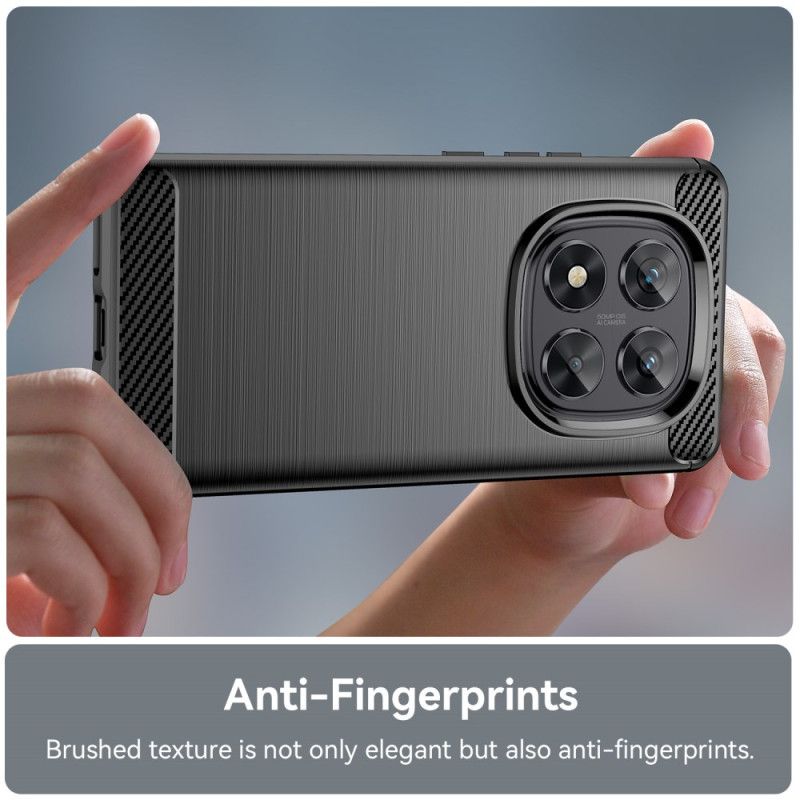 Futerały Xiaomi Redmi Note 14 Pro 5g Etui Na Telefon Szczotkowane Włókno Węglowe