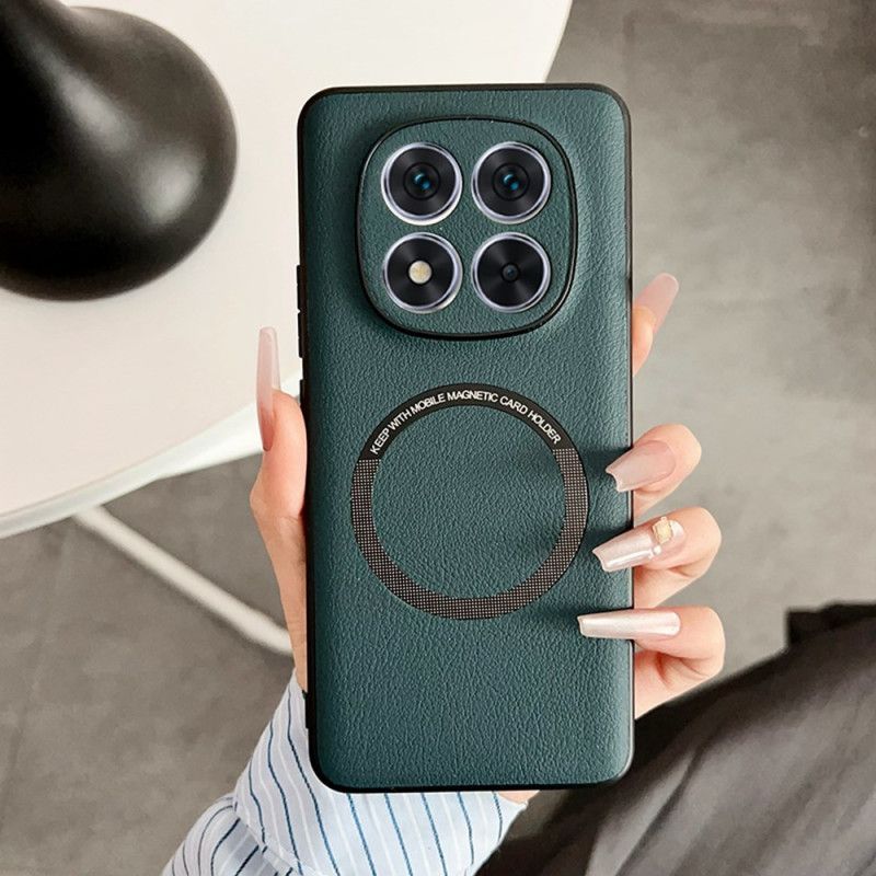 Futerały Xiaomi Redmi Note 14 Pro 5g Etui Na Telefon Etui Z Efektem Skóry Kompatybilne Z Magsafe