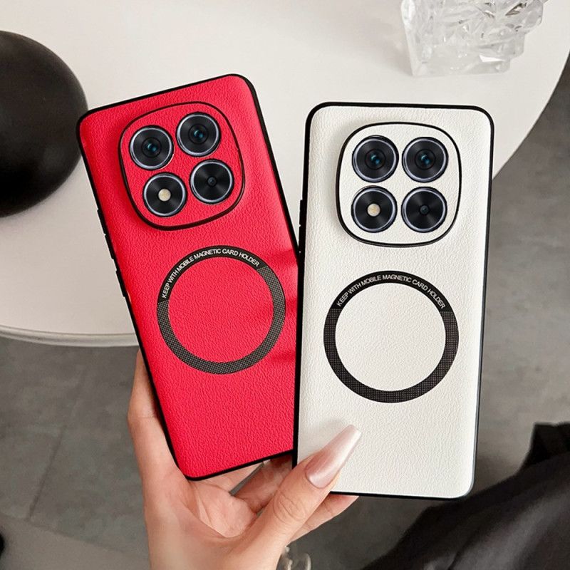 Futerały Xiaomi Redmi Note 14 Pro 5g Etui Na Telefon Etui Z Efektem Skóry Kompatybilne Z Magsafe