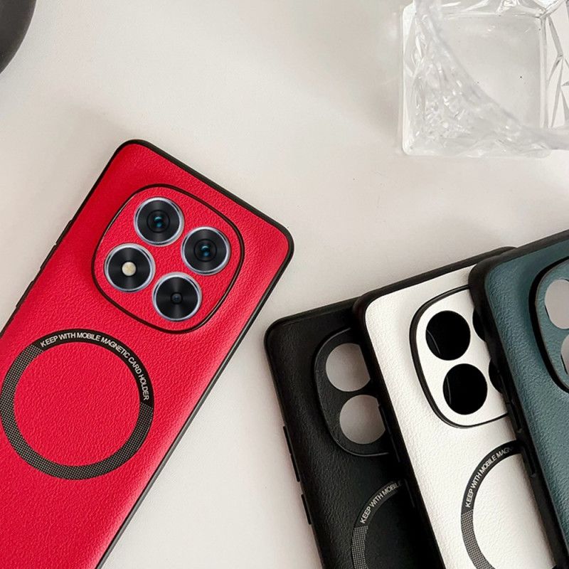 Futerały Xiaomi Redmi Note 14 Pro 5g Etui Na Telefon Etui Z Efektem Skóry Kompatybilne Z Magsafe