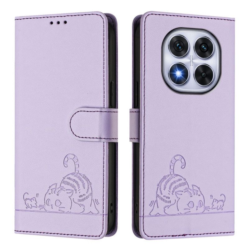 Pokrowce Xiaomi Redmi Note 14 Pro 5g Ochrona Rfid Z Motywem Kota