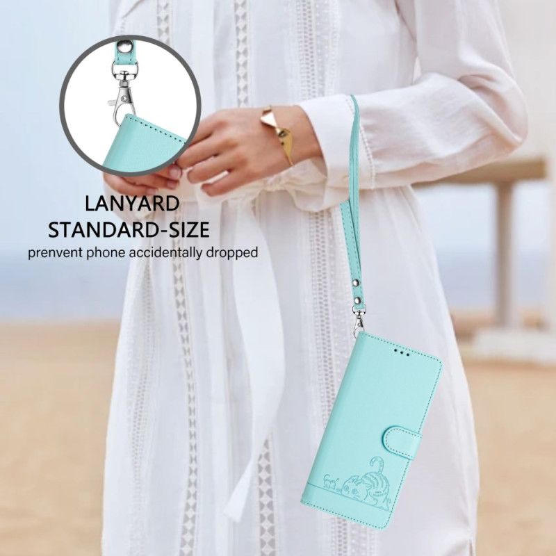 Pokrowce Xiaomi Redmi Note 14 Pro 5g Ochrona Rfid Z Motywem Kota