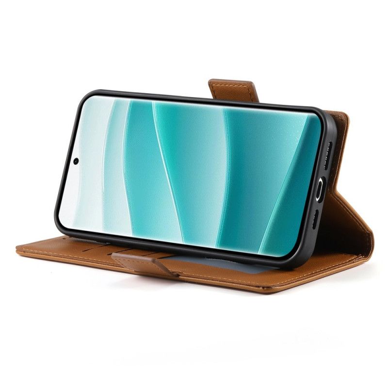 Skórzany Futerał Xiaomi Redmi Note 14 Pro 5g Etui Na Telefon Stylowy