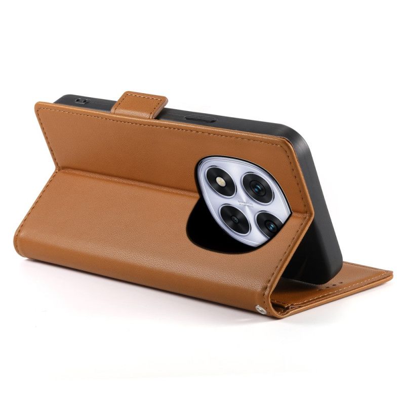 Skórzany Futerał Xiaomi Redmi Note 14 Pro 5g Etui Na Telefon Stylowy