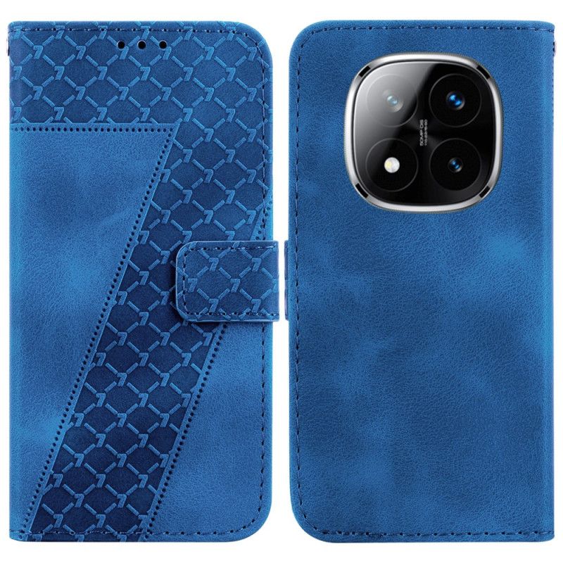 Skórzany Futerał Xiaomi Redmi Note 14 Pro 5g Etui Na Telefon Wzór 7