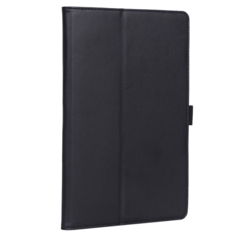 Case Samsung Galaxy Tab S5e Czerwony Czarny Etui na Telefon Styl Skórzany Z Paskiem