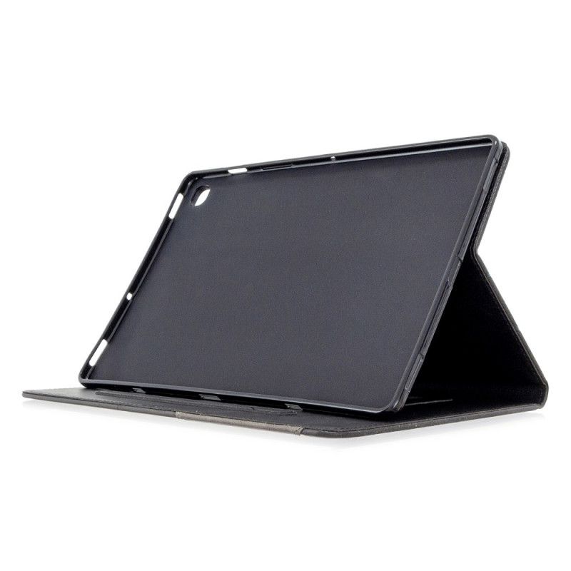 Case Samsung Galaxy Tab S5e Szary Czarny Etui na Telefon Geometria