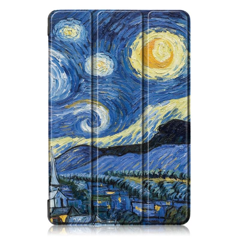 Inteligentna Obudowa Samsung Galaxy Tab S5e Wzmocniona Van Gogh