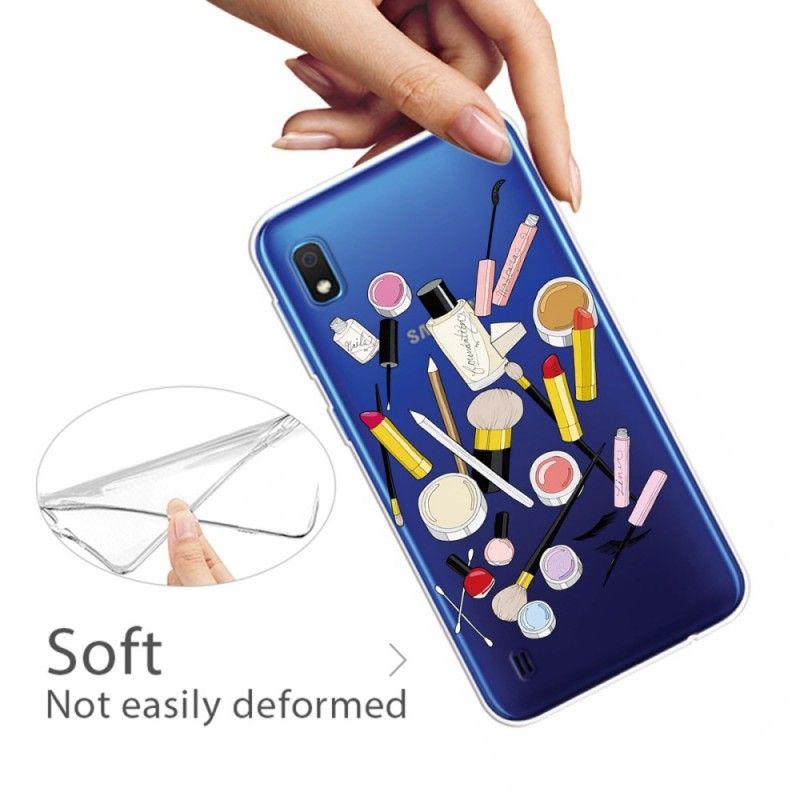 Futerały Samsung Galaxy A10 Etui na Telefon Makijaż Górny