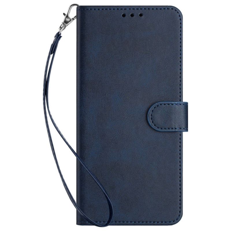 Etui Folio Vivo V30 5g Efekt Skóry Z Paskiem