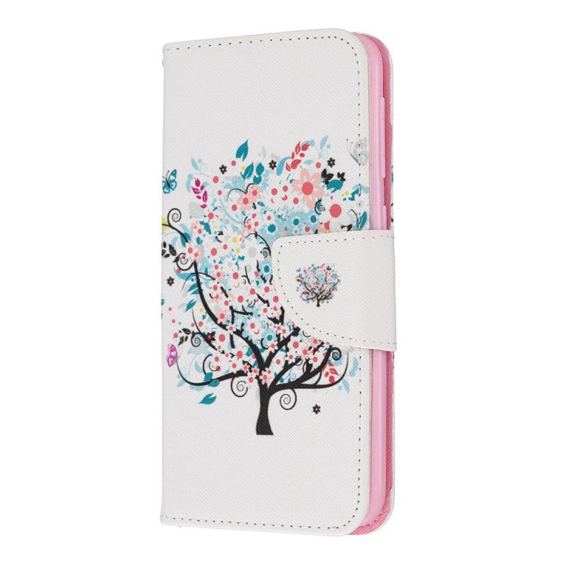 Etui Folio Samsung Galaxy A10e Kwitnące Drzewo