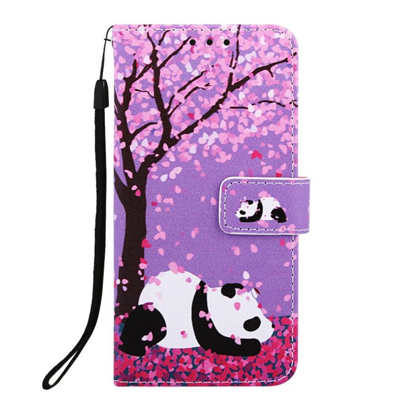 Obudowa Samsung Galaxy A10e Etui na Telefon Chińska Panda Drzewna