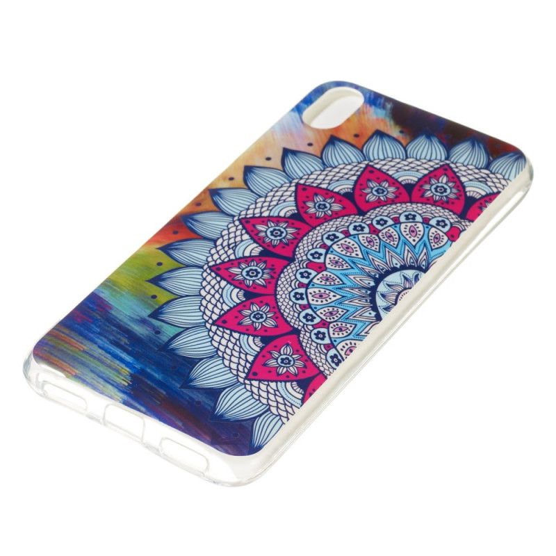 Etui Xiaomi Redmi 7A Mandala W Kolorze Fluorescencyjnym Etui Ochronne