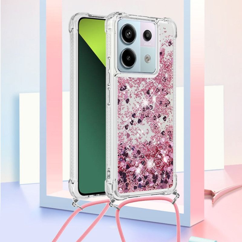Futerały Xiaomi Redmi Note 13 Pro 5g Etui Na Telefon Cekinowy Sznurek