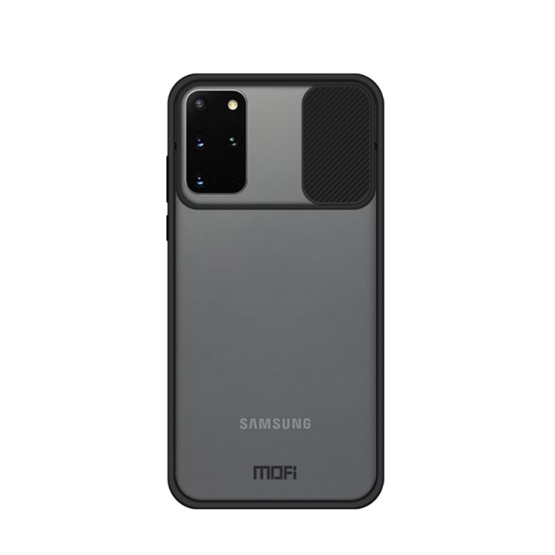 Etui Samsung Galaxy S20 Plus / S20 Plus 5G Czerwony Czarny Osłona Modułu Foto Mofi Etui Ochronne