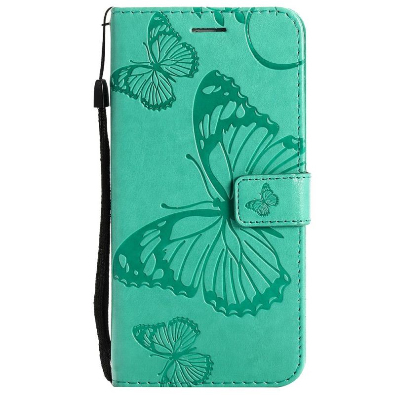 Etui Folio Do Oppo A74 4g Olbrzymie Stringi Motyle