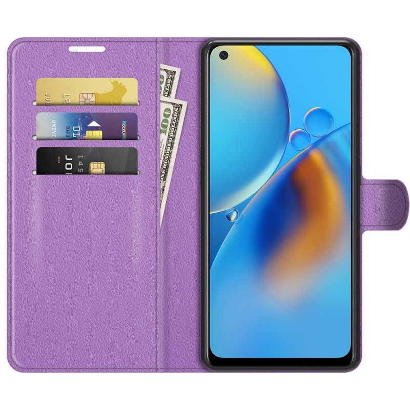 Etui Folio Oppo A74 4g Klasyczny Etui Ochronne