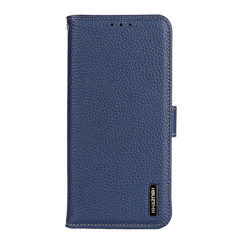 Etui Folio Oppo A74 4g Oryginalna Skóra Khazneh Litchi Etui Ochronne