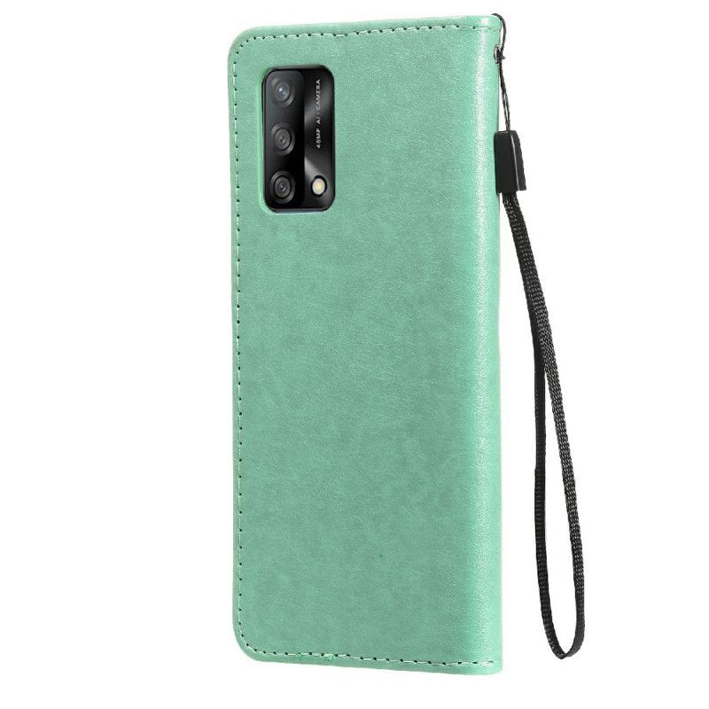 Obudowa Oppo A74 4g Etui Na Telefon Stringi Z Kotem I Pszczołą