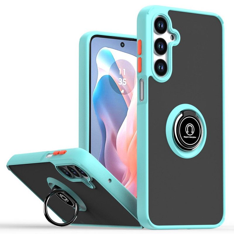 Etui Do Samsung Galaxy S25 5g Dwukolorowy Uchwyt Na Pierścionek