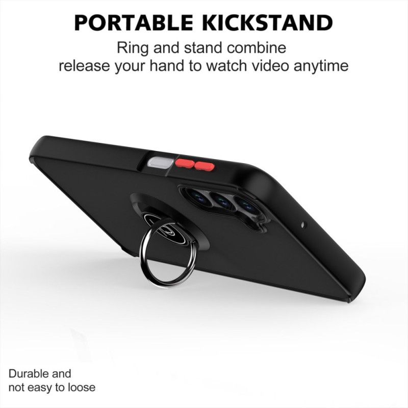 Etui Do Samsung Galaxy S25 5g Dwukolorowy Uchwyt Na Pierścionek