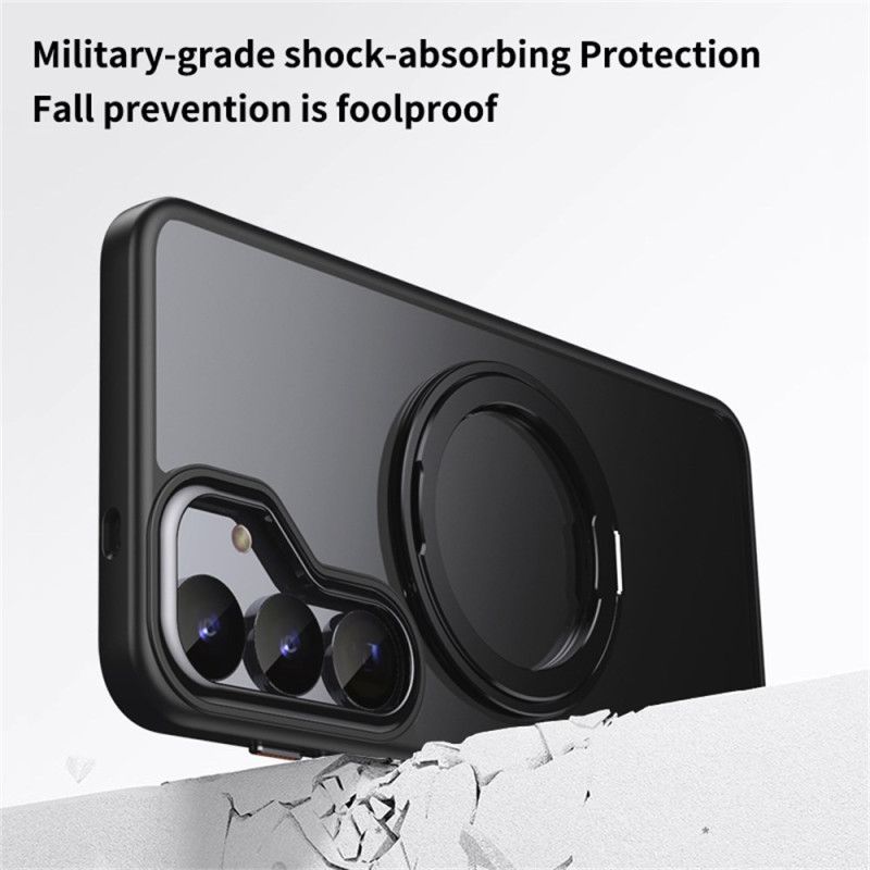 Etui Do Samsung Galaxy S25 5g Kompatybilne Z Magsafe Proste Z Podstawką