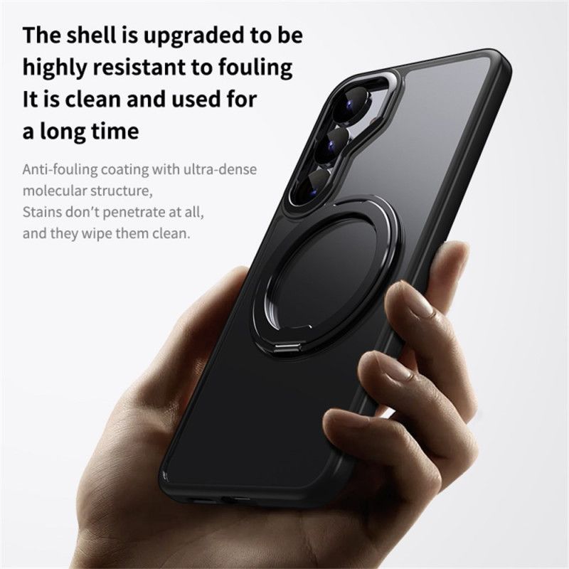 Etui Do Samsung Galaxy S25 5g Kompatybilne Z Magsafe Proste Z Podstawką