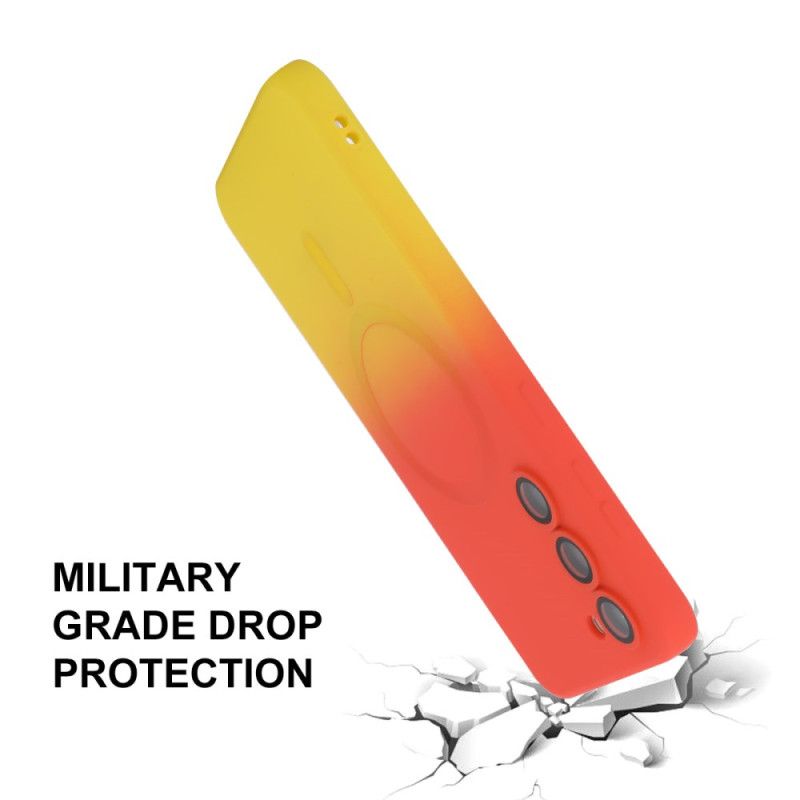 Etui Do Samsung Galaxy S25 5g Kompatybilny Z Magsafe Gradientowy Wzór