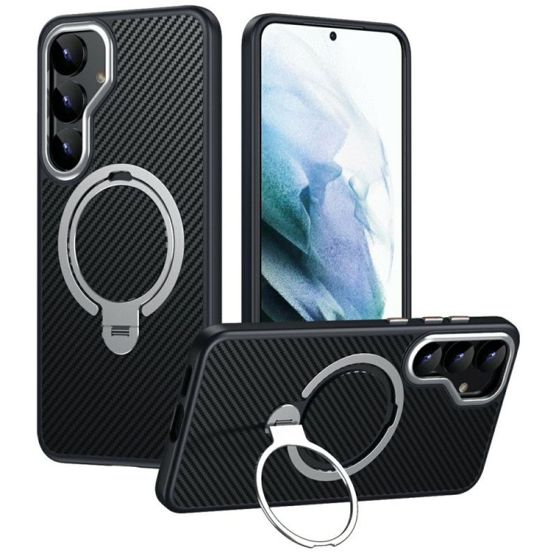 Etui Do Samsung Galaxy S25 5g Kompatybilny Z Magsafe Z Pierścieniem Uchwyt