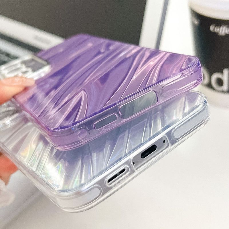 Etui Do Samsung Galaxy S25 5g Perłowy Z Folią Ochronną