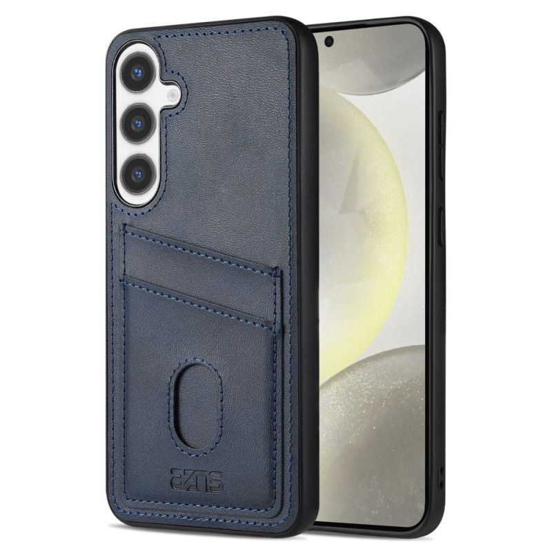 Etui Do Samsung Galaxy S25 5g Teksturowany Skórzany Uchwyt Na Karty