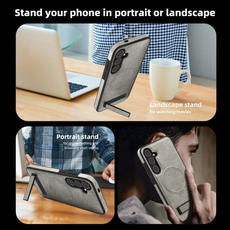 Etui Do Samsung Galaxy S25 5g Wbudowany Uchwyt I Kompatybilność Z Magsafe