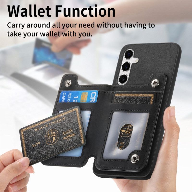 Etui Do Samsung Galaxy S25 5g Z Odłączanym Magnetycznym Uchwytem Na Karty