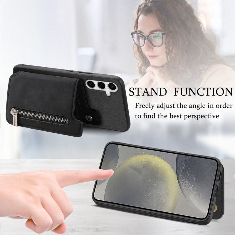 Etui Do Samsung Galaxy S25 5g Z Odłączanym Magnetycznym Uchwytem Na Karty