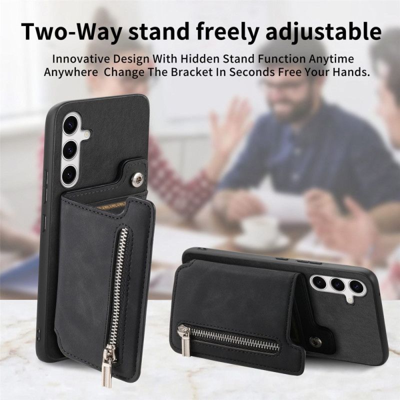 Etui Do Samsung Galaxy S25 5g Z Odłączanym Magnetycznym Uchwytem Na Karty