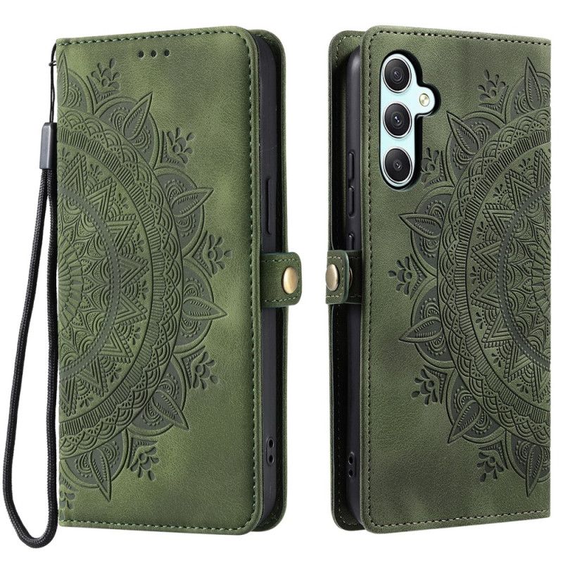 Etui Folio Do Samsung Galaxy S25 5g Efekt Zamszu W Mandali
