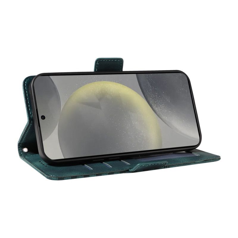 Etui Folio Do Samsung Galaxy S25 5g Graficzna Lamówka