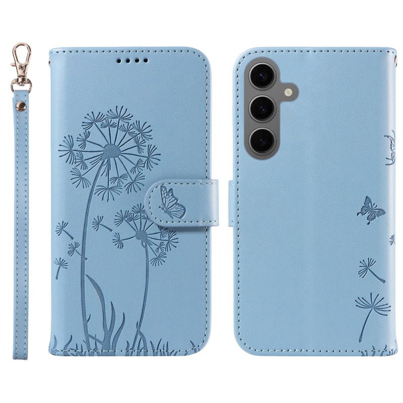 Etui Folio Do Samsung Galaxy S25 5g Pasek Z Dmuchawca