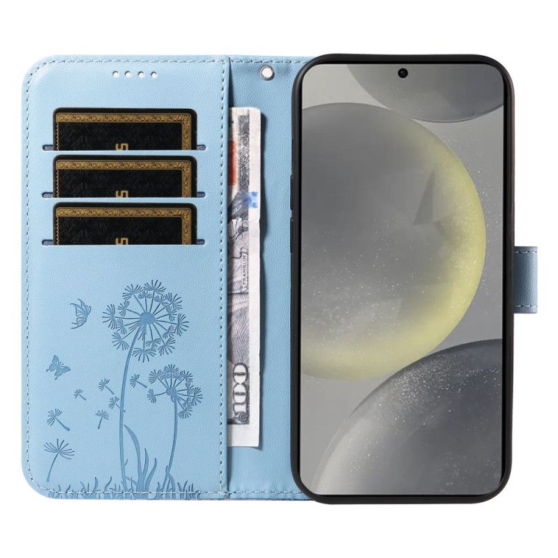 Etui Folio Do Samsung Galaxy S25 5g Pasek Z Dmuchawca