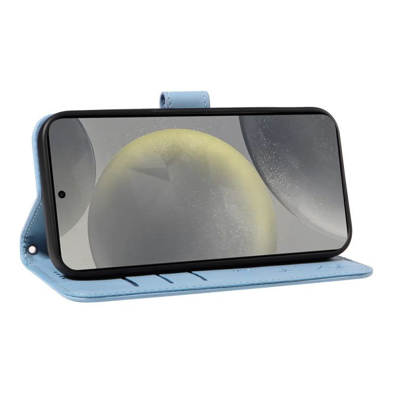 Etui Folio Do Samsung Galaxy S25 5g Pasek Z Dmuchawca