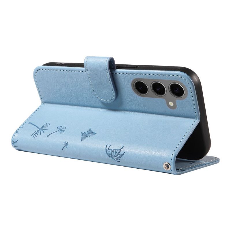 Etui Folio Do Samsung Galaxy S25 5g Pasek Z Dmuchawca