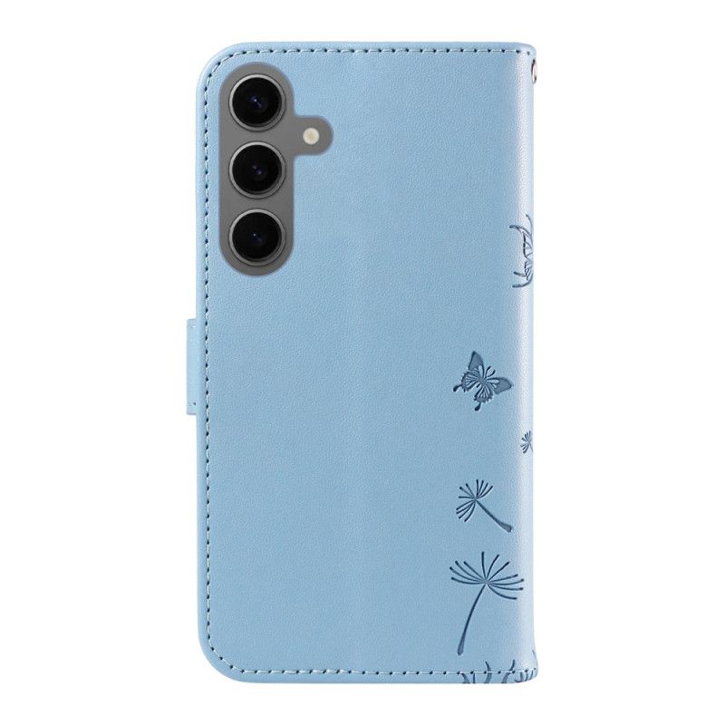 Etui Folio Do Samsung Galaxy S25 5g Pasek Z Dmuchawca