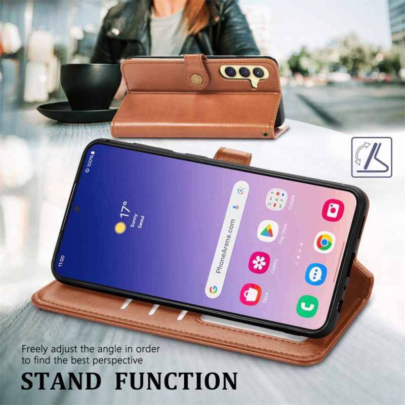 Etui Folio Do Samsung Galaxy S25 5g Zapięcie Magnetyczne