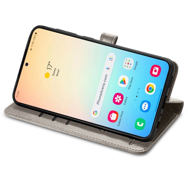 Etui Folio Samsung Galaxy S25 5g Animowane Zwierzęta Etui Ochronne